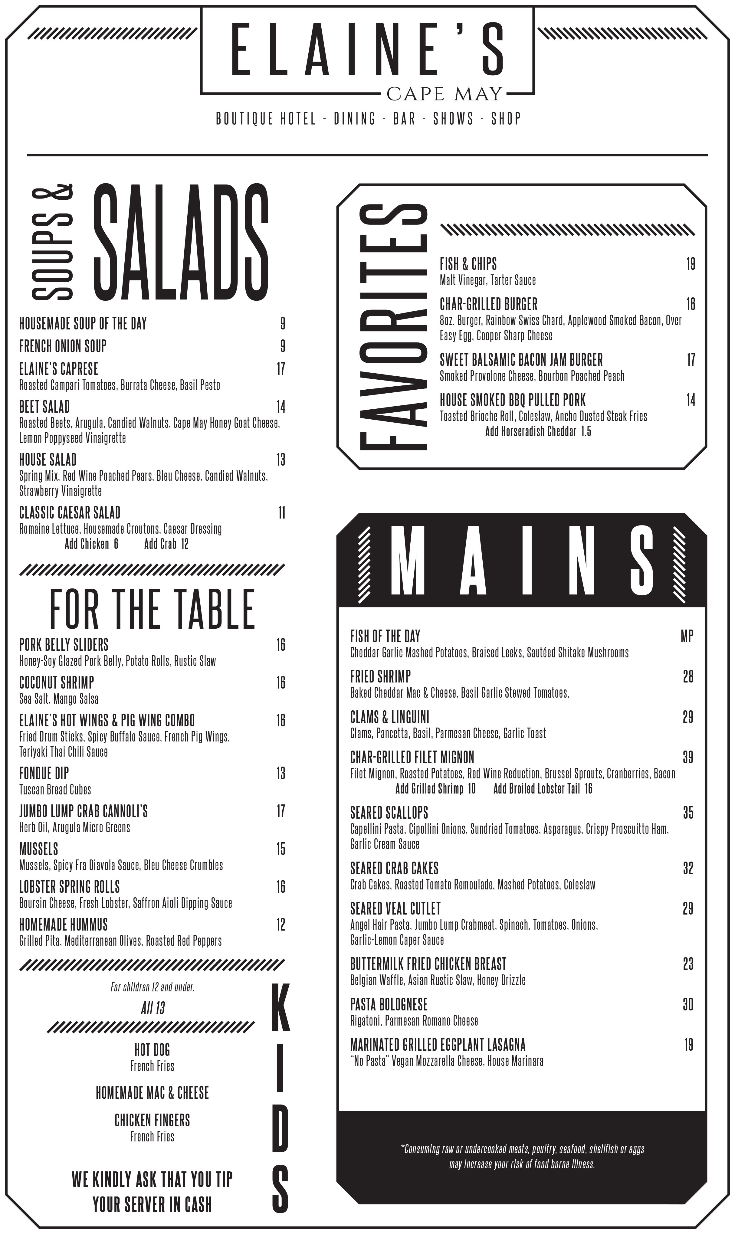 Elaine's Cape May Phinney's Pub