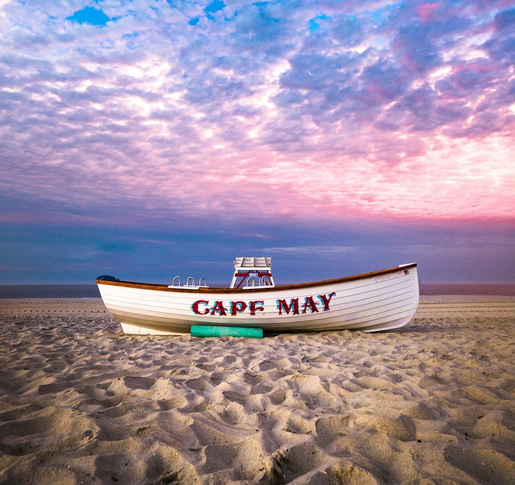 Autumn in Cape May on the Beach